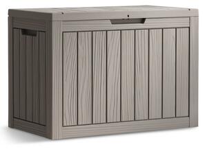 Zahradní úložný box šedý 170 L