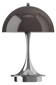 Přenosná lampa Panthella 160 V3 Opal Brown / Chrome