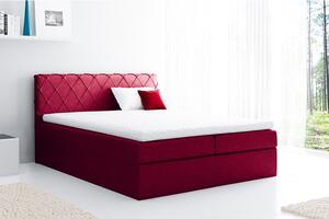 Kontinentální postel Narcyz, Rozměr postele: 180 x 200 cm, Barva:: Velluto 7 Mirjan24 5902928415186