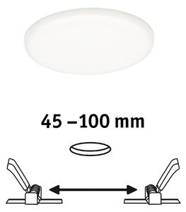 Paulmann 92391 Veluna VariFit, kulaté zápustné svítidlo, 8,5W LED 4000K, prům. 12,5cm, IP44