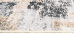 Makro Abra Kusový koberec FLANNEL PRINTED JZ-1113 Abstraktní krémový šedý Rozměr: 120x170 cm