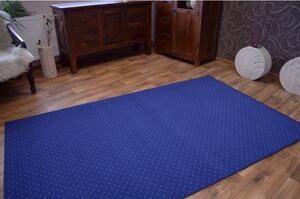 Metrážový koberec AKTUA modrý
