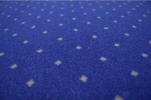 Metrážový koberec AKTUA modrý