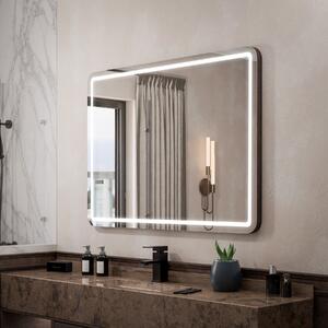 Zaoblené Zrcadlo LED Madrid PREMIUM