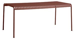 HAY Zahradní stůl Palissade, Iron Red, 170 x 90
