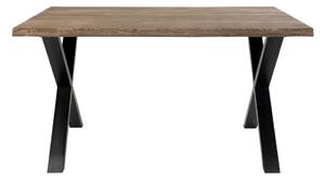 Designový jídelní stůl Jonathon 140 cm kouřový dub
