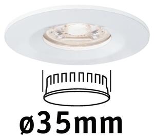 P 94298 LED vestavné svítidlo Nova mini nevýklopné IP44 1x4W 2.700K bílá mat 230V - PAULMANN