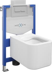 Mexen Fenix XS-U, podomítkový modul a závěsné WC Elis, bílá, 6853391XX00