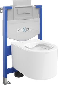 Mexen Fenix XS-U, podomítkový modul a závěsné WC Sofia, bílá, 6853354XX00