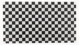 Pratelná rohožka Black Check