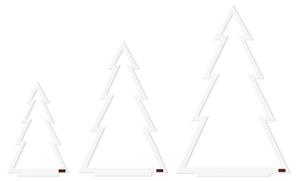 Felius Bílá sada vánočních stromečků - vykrojená, 3 ks FD112