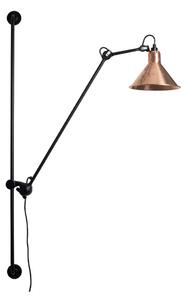 Nástěnná Svítidla Lampe Gras, Černá, Obývací pokoj, Kov, Industriální design