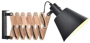 Nástěnná Svítidla Halo Design, Černá, Kov