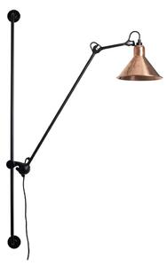 Nástěnná Svítidla Lampe Gras, Černá, Obývací pokoj, Kov, Industriální design