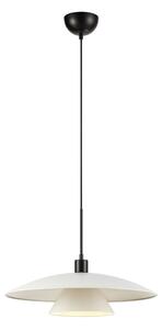 Černo-bílé závěsné svítidlo s kovovým stínidlem ø 50 cm Millinge – Markslöjd
