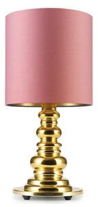 Stolní lampa DESIGN BY US, Zlatá / mosazná, Obývací pokoj, Kov