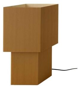 Stolní lampa Pholc, stmívatelné, Hnědá / Rezavá, Obývací pokoj, Kov