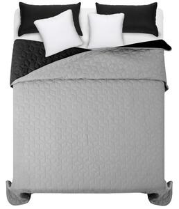 Oboustranný přehoz DIAMANTE BLACK & L.GREY