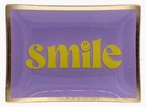 Skleněný odkládací tác Smile