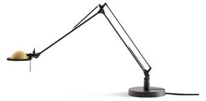 Stolní lampa Luceplan, Černá, Pracovna, Hliník