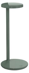 Stolní lampa FLOS, stmívatelné, Zelená, Obývací pokoj, Hliník