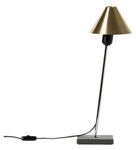 Stolní lampa Santa & Cole, Zlatá / mosazná, Obývací pokoj, Hliník