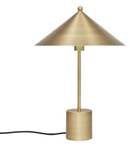 Stolní lampa OYOY Living Design, Kasa, Zlatá / mosazná, Obývací pokoj, Kov, Skandinávský