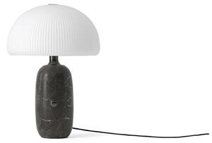 Stolní lampa Vipp, stmívatelné, Šedá, Obývací pokoj, Sklo