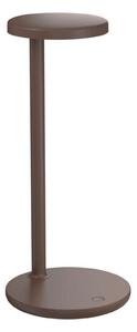 Stolní lampa FLOS, stmívatelné, Hnědá / Rezavá, Obývací pokoj, Hliník