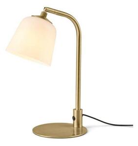 Stolní lampa Halo Design, Zlatá / mosazná, Obývací pokoj, Kov