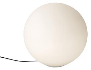 Stolní lampa Artemide, Dioscuri, stmívatelné, Bílá, Obývací pokoj, Sklo, Design