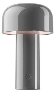 Stolní lampa FLOS, Bellhop, stmívatelné, Šedá, Obývací pokoj, Plast, Design