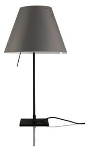 Stolní lampa Luceplan, Šedá, Obývací pokoj, Hliník