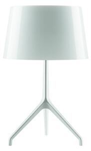 Stolní lampa Foscarini, stmívatelné, Bílá, Obývací pokoj, Hliník