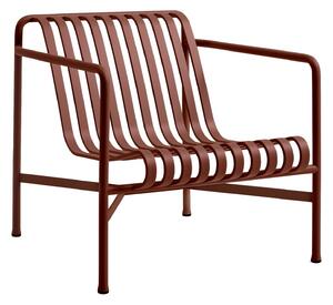 HAY Zahradní křeslo Palissade Lounge Low, Iron Red
