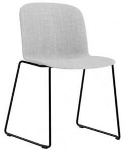 INFINITI - Židle RELIEF - s ližinovou podnoží čalouněná