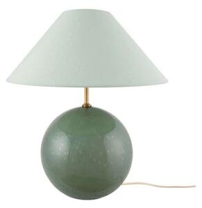 Stolní lampa Globen Lighting, IRIS, Zelená, Obývací pokoj, Sklo, Vintage