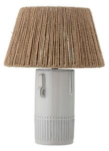 Stolní lampa Bloomingville, Bílá, Obývací pokoj, Kámen