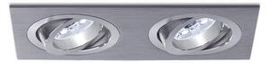 BPM 3055 Vestavné svítidlo Aluminio Negro, černá, 2x50W, 12V - BPM