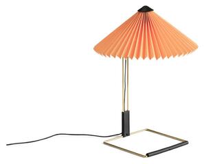 Stolní lampa HAY, stmívatelné, Oranžová, Obývací pokoj, Tkanina / Textil