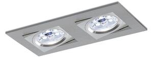 BPM 3001 Vestavné svítidlo Aluminio Plata, kartáčovaný hliník 2x50W, 12V - BPM