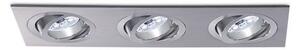 BPM 3013 Vestavné svítidlo Aluminio Plata, kartáčovaný hliník 3x50W, 12V - BPM