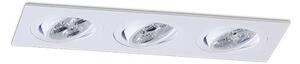 BPM 3013 Vestavné svítidlo Aluminio Plata, kartáčovaný hliník 3x50W, 12V - BPM