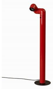 Stojací Lampa Santa & Cole, stmívatelné, Červená, Obývací pokoj, Kov