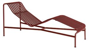HAY Zahradní lehátko Palissade Chaise Longue, Iron Red
