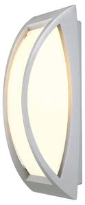 LA 230444 Venkovní svítidlo MERIDIAN ii nástěnná stříbrnošedá 230V E27 24W - BIG WHITE (SLV)