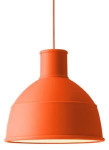 Závěsná svítidlo Muuto, Oranžová, Obývací pokoj, Plast, Design
