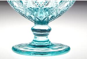 Modré skleněné misky v sadě 2 ks 250 ml Fleur – Premier Housewares