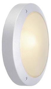 LA 229072 Venkovní svítidlo BULAN stropní stříbrnošedá 230V E14 11W IP44 - BIG WHITE (SLV)