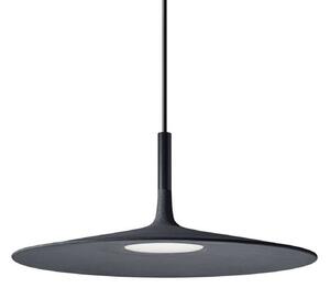 Závěsná svítidlo Foscarini, Černá, Jídelna, Beton